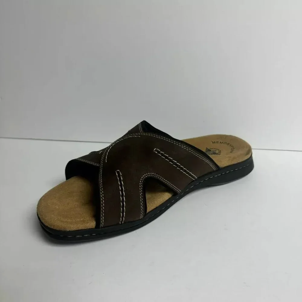 Dockers Mens Sunland Sandal Brown Size 14W